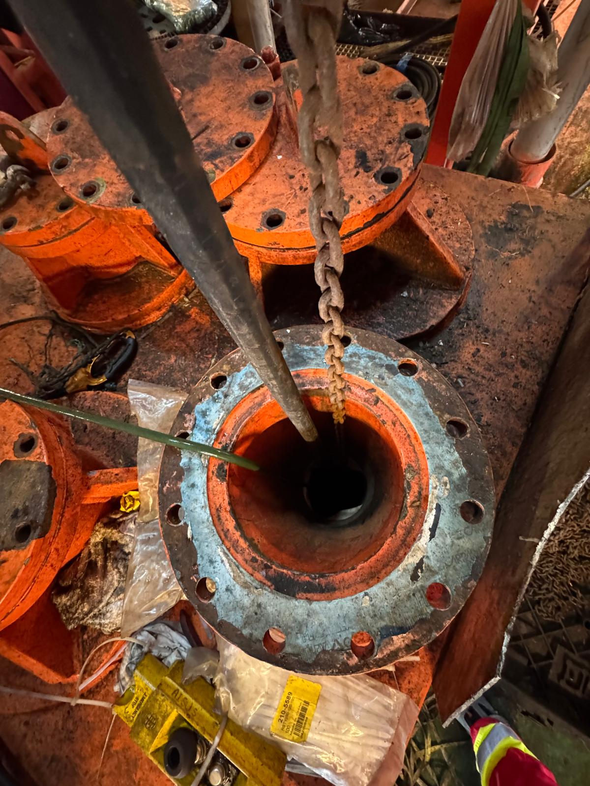 Full Inspection of Multiple J-Tubes on Middle Eastern Platform - AISUS