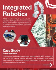 AISUS Integrated Robotics to Remote Inspection Systems for Advanced Technology