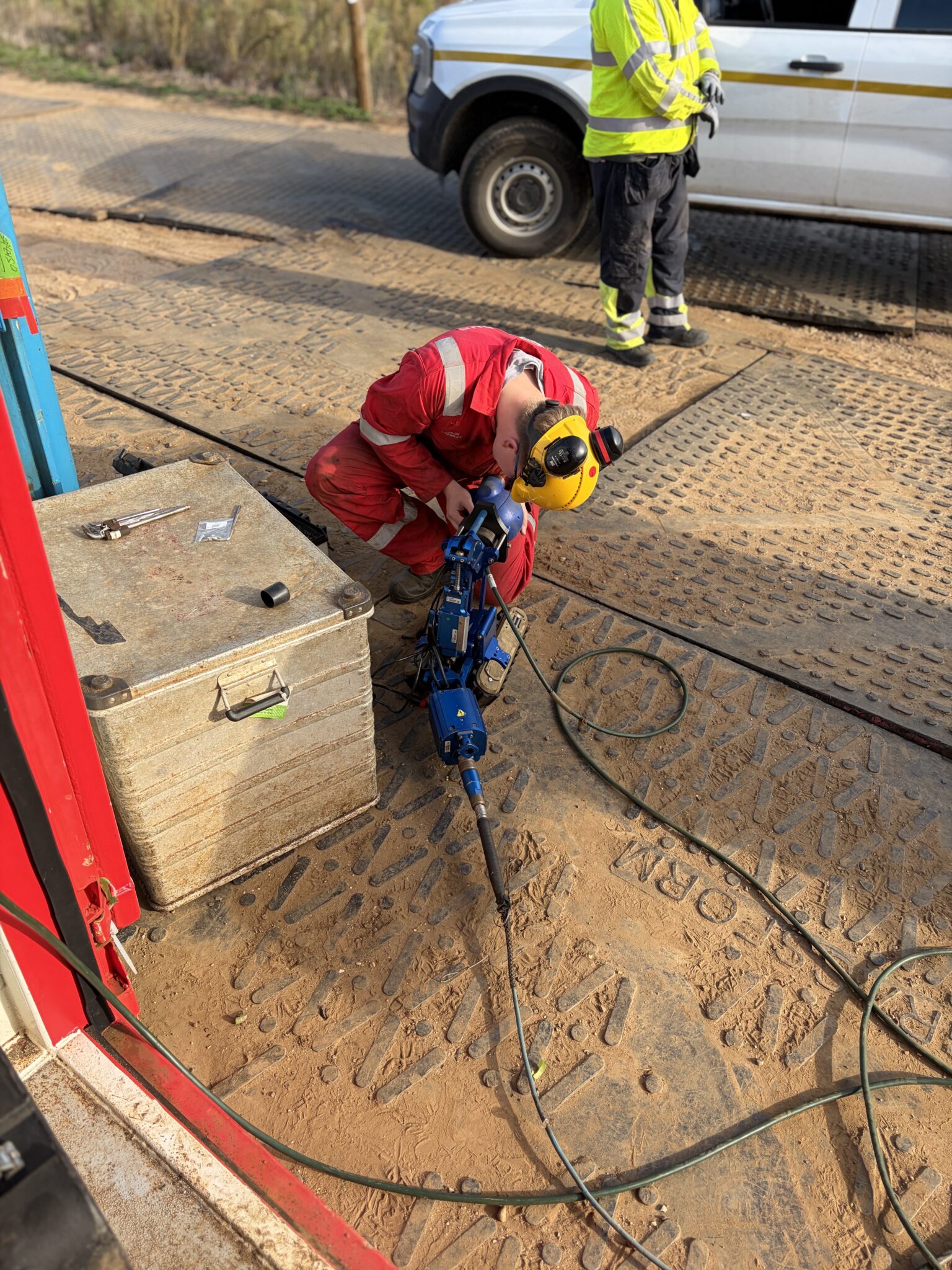 Remote Visual Inspection: Onshore Windfarm Cable Duct - AISUS