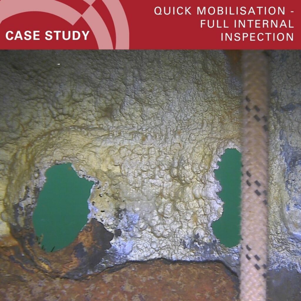 Quick Mobilisation - Full Internal Caisson Inspection
